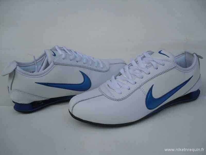 Nike Shox R2 mens blanc marine (3)